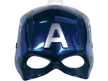 Maska dětská Marvell Avengers Kapitán Amerika akční hrdina