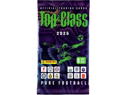 PANINI TOP CLASS 2025 Sběratelské karty Pure Football set 8ks