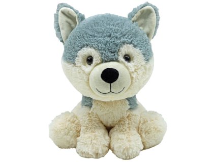 PLYŠ Pes Husky 30cm sedící *PLYŠOVÉ HRAČKY*
