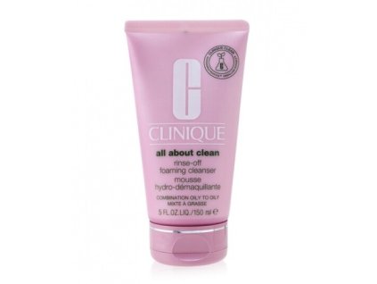clinique cistici kremova pena pro mastnou a smisenou plet rinse off foaming cleanser 14076763092328