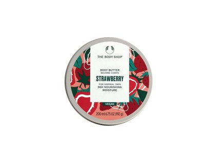 The Body Shop Tělové máslo pro normální pokožku Strawberry 50 ml