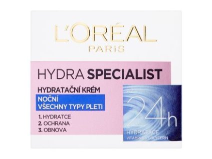 L'Oréal Paris Noční hydratační krém Hydra Specialist  50 ml