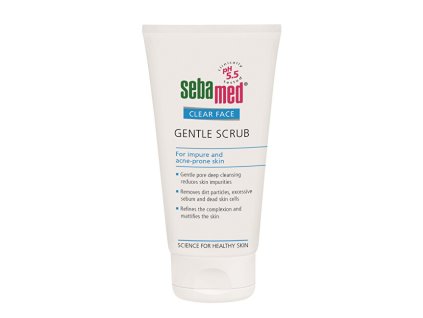 jemny pletovy peeling clear face gentle scrub 150 ml 14379821132742