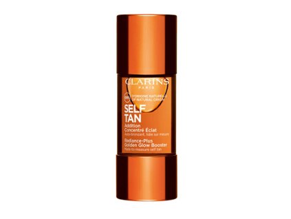 clarins samoopalovaci pripravek na plet selftan radiance plus golden glow face booster 15 14790600133321