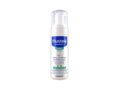 mustela detsky penovy sampon pro extremne suchou pokozku stelatopia foam shampoo 150 ml 14775429204055