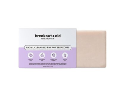breakout aid cistici mydlo s kyselinou salicylovou na problematickou plet facial cleansing 14771879075135