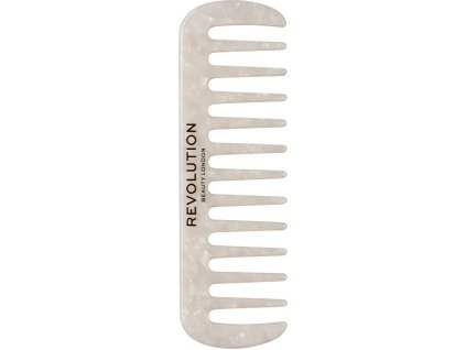 revolution haircare hreben pro kudrnate a silne vlasy natural curl wide tooth comb white 14854102082649