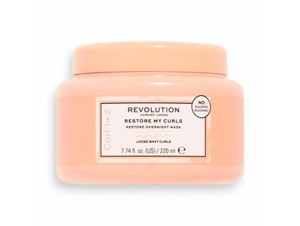revolution haircare revolution haircare restore my curls overnight mask maska na vlasy 14868752144758