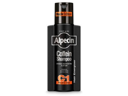 alpecin kofeinovy sampon proti vypadavani vlasu c1 black edition coffein shampoo 250 ml 14878700104427