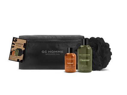 grace cole darkova sada pece o telo v kosmeticke tasce mandarinka bergamot rozmaryn 3 ks 14910729191825