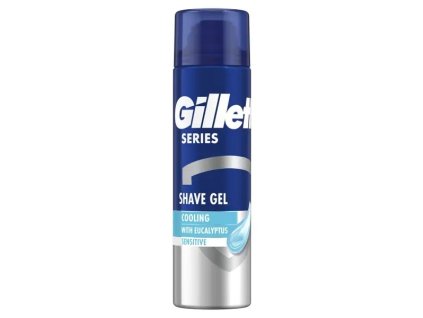 gillette chladivy gel na holeni series sensitive cool shave gel 200ml 14920451114736