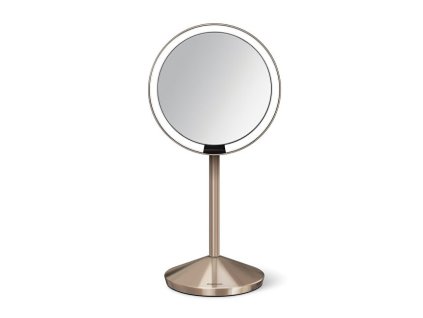 simplehuman dobijeci cestovni zrcatko rose gold 14933287215557