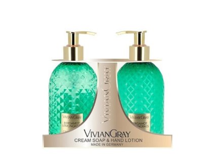 set bergamot lemongrass cream soap hand lotion 14966964201722