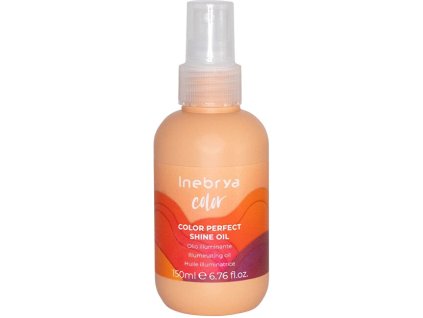inebrya rozjasnujici olej pro barvene vlasy inebrya color perfect shine oil 150 ml 14970390195426