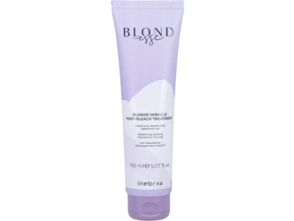 inebrya maska po odbarvovani blondesse blonde miracle post bleach treatment 150 ml 14970376214643