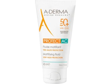a derma zmatnujici fluid spf 50 protect ac mattifying fluid 40 ml 14973915200300