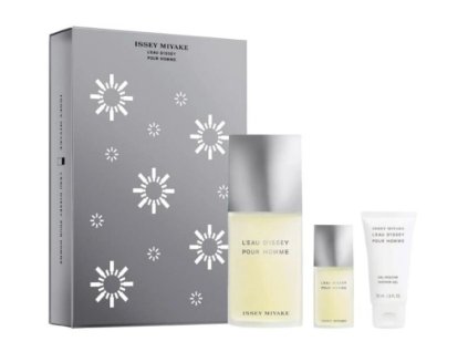 issey miyake l eau d issey pour homme edt 125 ml sprchovy gel 50 ml edt 15 ml 14979623110651