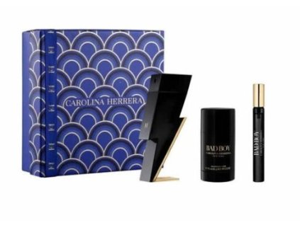 carolina herrera bad boy edt 100 ml sprchovy gel 100 ml edt 10 ml 14878133055906