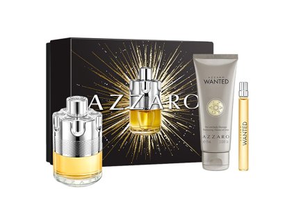 azzaro wanted edt 100 ml sprchovy gel 75 ml edt 10 ml 14977558071125