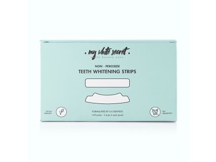 my white secret belici pasky na zuby whitening strips 14 ks 14686475083327