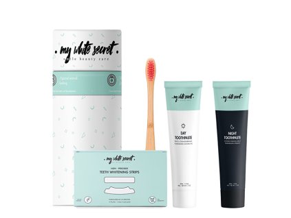 my white secret darkova sada dentalni hygieny gift pack 14686505083057