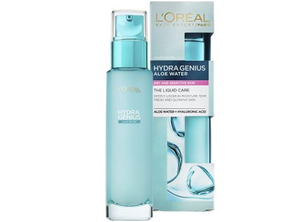 L'Oréal Paris Hydratační pleťová péče pro každodenní použití pro suchou a citlivou pleť Hydra Genius  70 ml