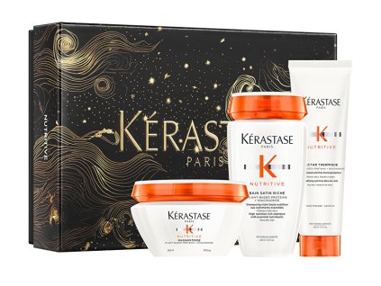 kerastase darkova sada vlasove pece nutritive mask luxury holiday gift set 14984622123746