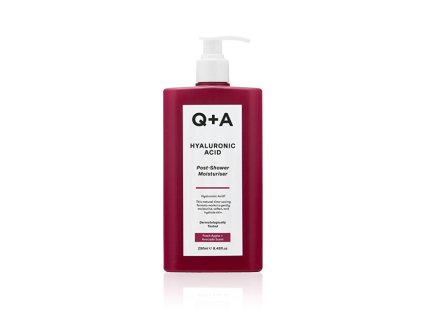 q a hydratacni telove mleko na vlhkou pokozku hyaluronic acid post shower moisturiser 250 14924390185931