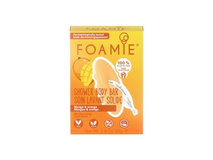 foamie hydratacni sprchove mydlo tropic like it s hot with mango and orange shower body bar 14806188103050