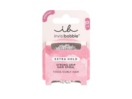 invisibobble gumicka do vlasu extra hold crystal clear 3 ks 14949154201349