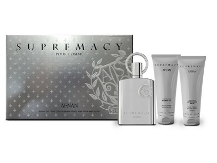 afnan supremacy silver edp 100 ml sprchovy gel 100 ml balzam po holeni 100 ml 14913076123340