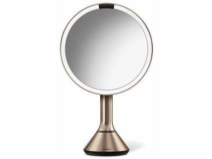 simplehuman dobijeci zrcatko s dotykovym ovladanim intenzity osvetleni dual light 20 cm 14820696104438