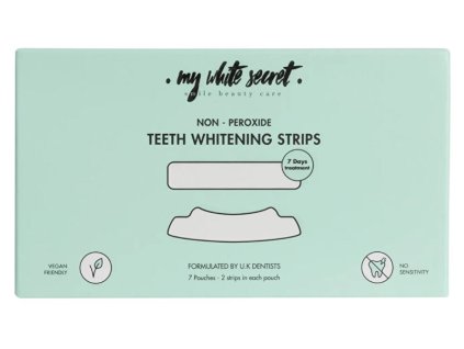 my white secret belici pasky na zuby whitening strips 7 ks 14946751092527