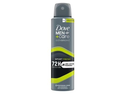 dove antiperspirant ve spreji men care advanced sport fresh anti perspirant 150 ml 14904384124725