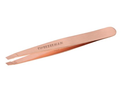 tweezerman pinzeta slant rose gold 14933266193833