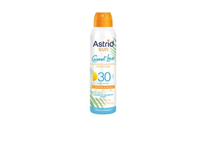 astrid neviditelny suchy sprej na opalovani spf 30 sun 150 ml 14948415125331