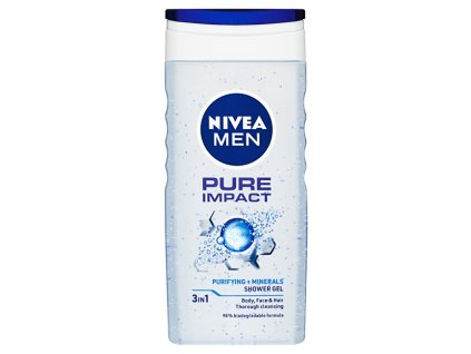 nivea energizujici sprchovy gel men pure impact shower gel 14391415122541