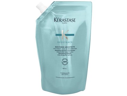 Kérastase Náhradní náplň do šamponu pro velmi křehké a poškozené vlasy Bain Force Architecte  500 ml