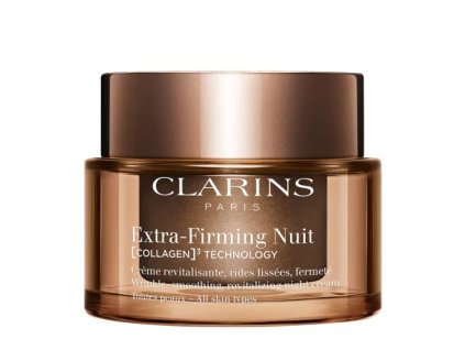 Clarins Noční zpevňující krém pro všechny typy pleti Extra-Firming Nuit Collagen Technology  50 ml