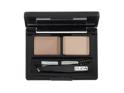 PUPA Milano Paletka na úpravu obočí  1,1 g 002 Brown