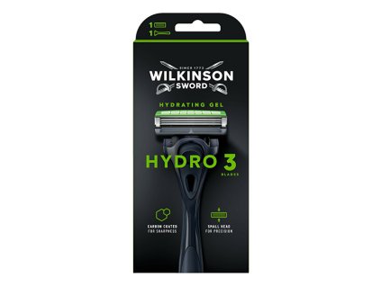 wilkinson hydro 3 black edition holici strojek 1 nahradni hlavice 14989738125157