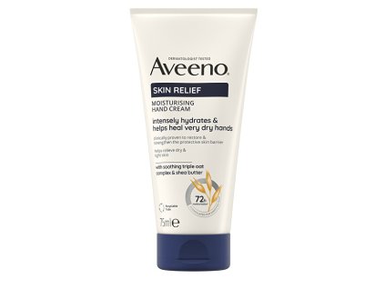 aveeno hydratacni krem na ruce bez parfemace skin relief 75 ml 14947795123919
