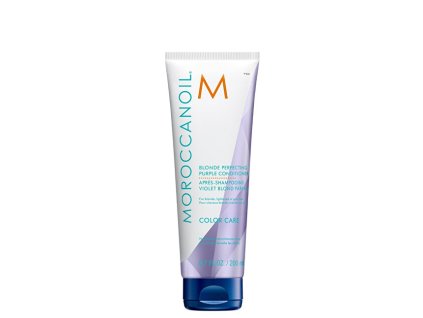 moroccanoil kondicioner neutralizujici zlute tony vlasu color care blonde perfecting purple 14878782074536