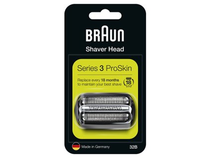 braun nahradni hlavice pro elektricky holici strojek series 3 32b black 14988191094903