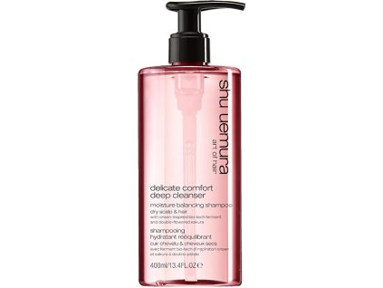shu uemura hydratacni sampon pro suche vlasy a pokozku hlavy delicate comfort deep cleanser 14943260132615