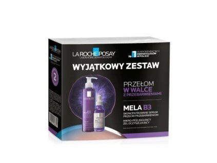 la roche posay darkova sada pletove pece mela b3 14973193082005