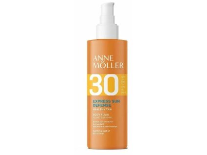 anne moller fluid na opalovani spf 30 express sun defense body fluid 175 ml 14923442100158