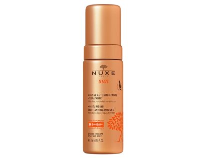 nuxe hydratacni samoopalovaci pena sun moisturizing self tanning mousse 150 ml 14974436071605