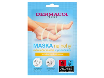 dermacol exfoliacni maska na nohy v ponozkach exfoliating feet mask 14909253095701