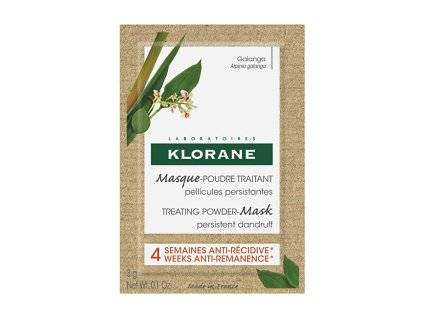 klorane maska na vlasy treating powder mask 8 x 3 g 14895694185013